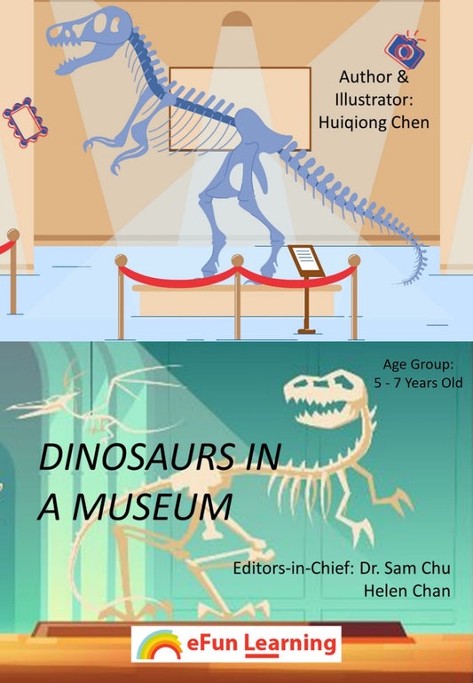 Dinosaurs in a Museum